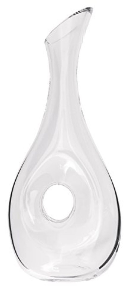 Decanter 37Cm W/Hole Clear Rvt009