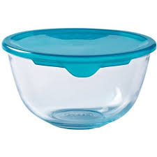 Bowl W/Lid 6X10Cm Glass Clear Rvt368