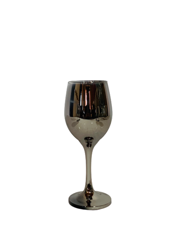 Wine Goblet 310Ml 6Pc Silver Rvt015