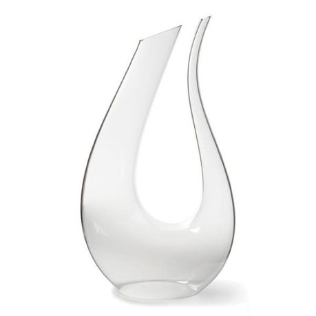 Decanter U-Shape 33cm Glass - Rvt356