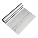 Dough Scraper Cutter 15X11.5Cm Stainless Steel With Measurements