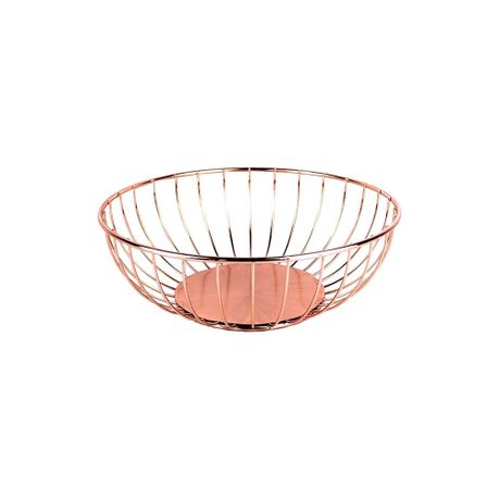 Fruit Basket 28.5X9.5Cm Copper Ch516