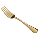 Table Fork 6Pc Gold Teardrop 262