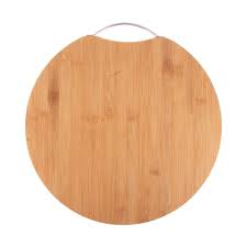 Chopping Board 36X2Cm Round Bamboo