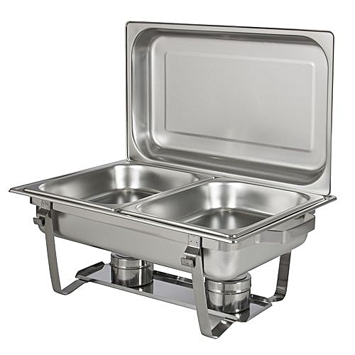 Chafing Dish 9.5L Rectangular with Double Inserts