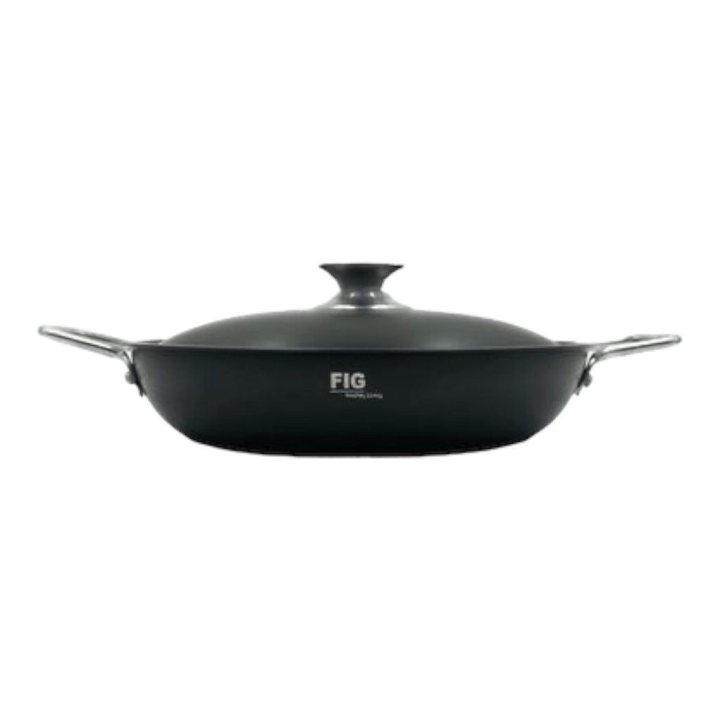 Fig Paella 28cm With Glass Lid Figfp28cm