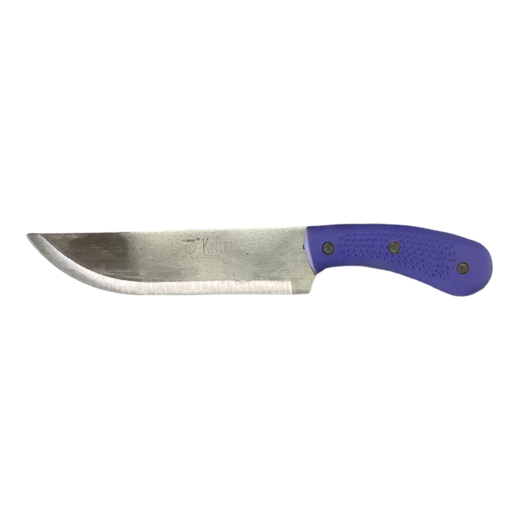 Knife 20cm Butchers With Blue Handle HD