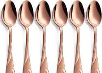 Dessert Spoon 6Pc Ass Pattern