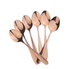 Dessert Spoon 6Pc Rgold Teardrop 263-1