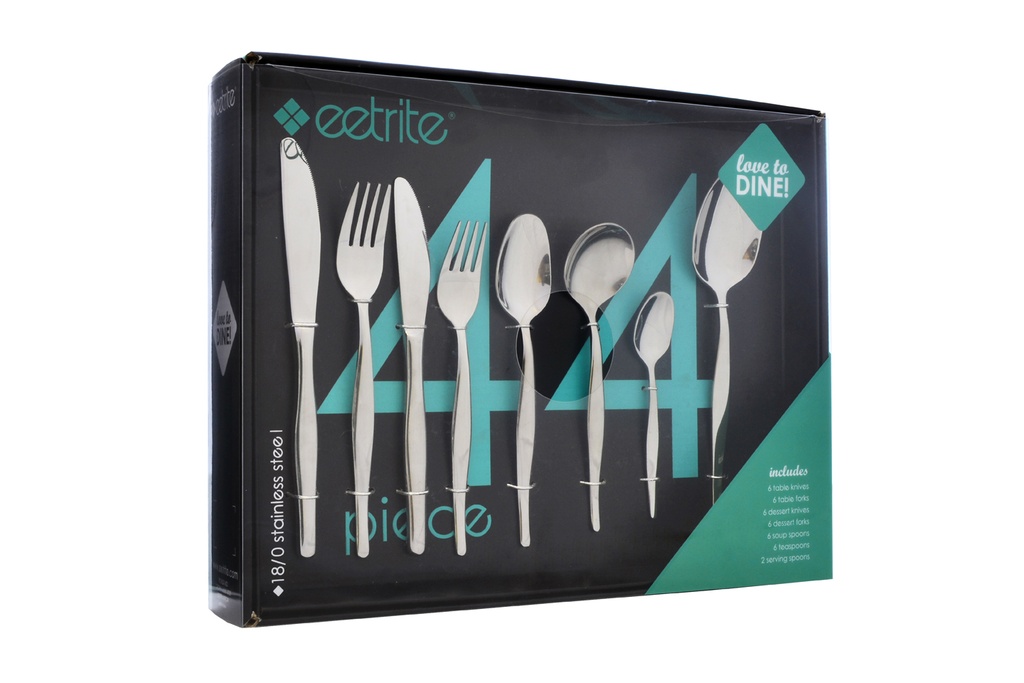 Cutlery Set 44Pc Slimline Eetrite Sl/44Bb(N)