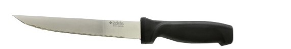 Steak Knife 1Pc Lashered With Black Handles Eetrite Er1169Sk