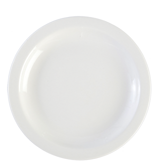 Plate 25Cm Blanco Continental China Nd