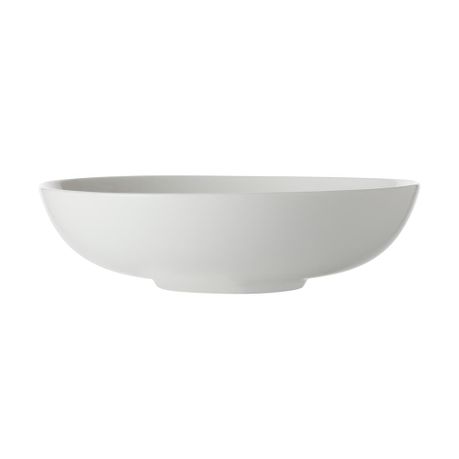 Bowl 18.5cm Soup/Pasta Coup Shallow White Basics Maxwell Williams WBA0122