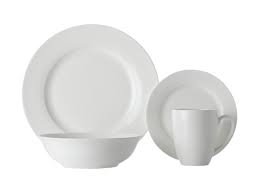 Dinner Set 16Pc Soho Rim White Basics Maxwell Williams Fx0144