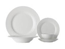 Dinner Set 20Pc Royale Rim White Basics Maxwell Williams Fx0146