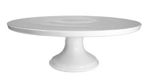 Cake Stand 31X10Cm Footed White Porcelain Eetrite Er0243