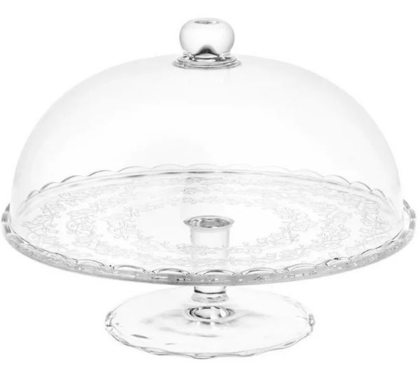 Cake Stand And Dome 29Cm Bw585X2