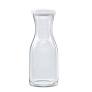 Carafe 1L Glass With Plastic Lid Basic Jar39