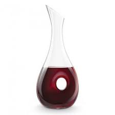 Decanter 37Cm W/Hole Gold Rvt014