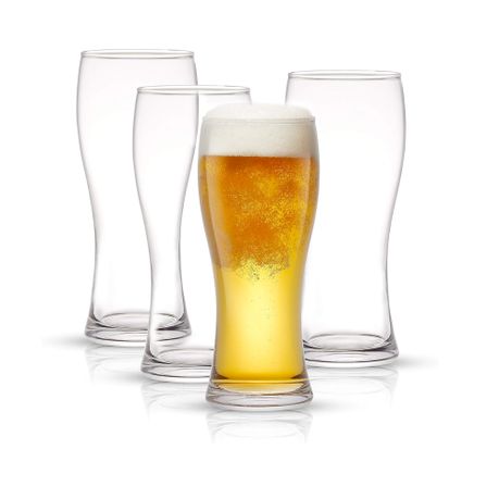 Beer Glass 400Ml Amber Clear 40165/440177