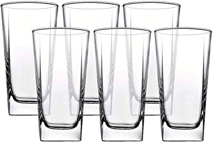 Carre Hiball 6Pc 305ml Glass 41300