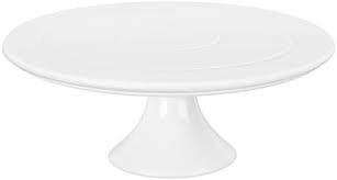 Cake Stand 10Hx30D P/White