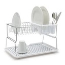 Dish Rack 45X35Cm Ss W/Caddy Th