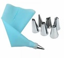 Cake Decorating Set 6Pc Bag+Nozzles