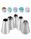 Cake Nozzle Set 5Pc Ss 23010