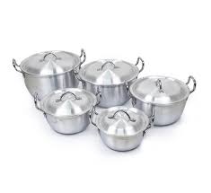 Pot Set 10Pc 1-5 India Hd 011050