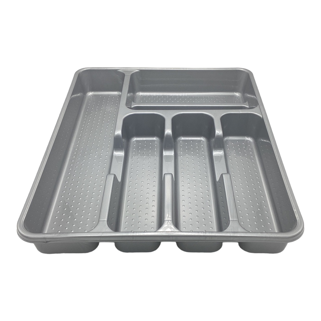 Cutlery Tray 5 Compartment 30X38X4.7Cm Colours Bpa Free Hobby Life 041202