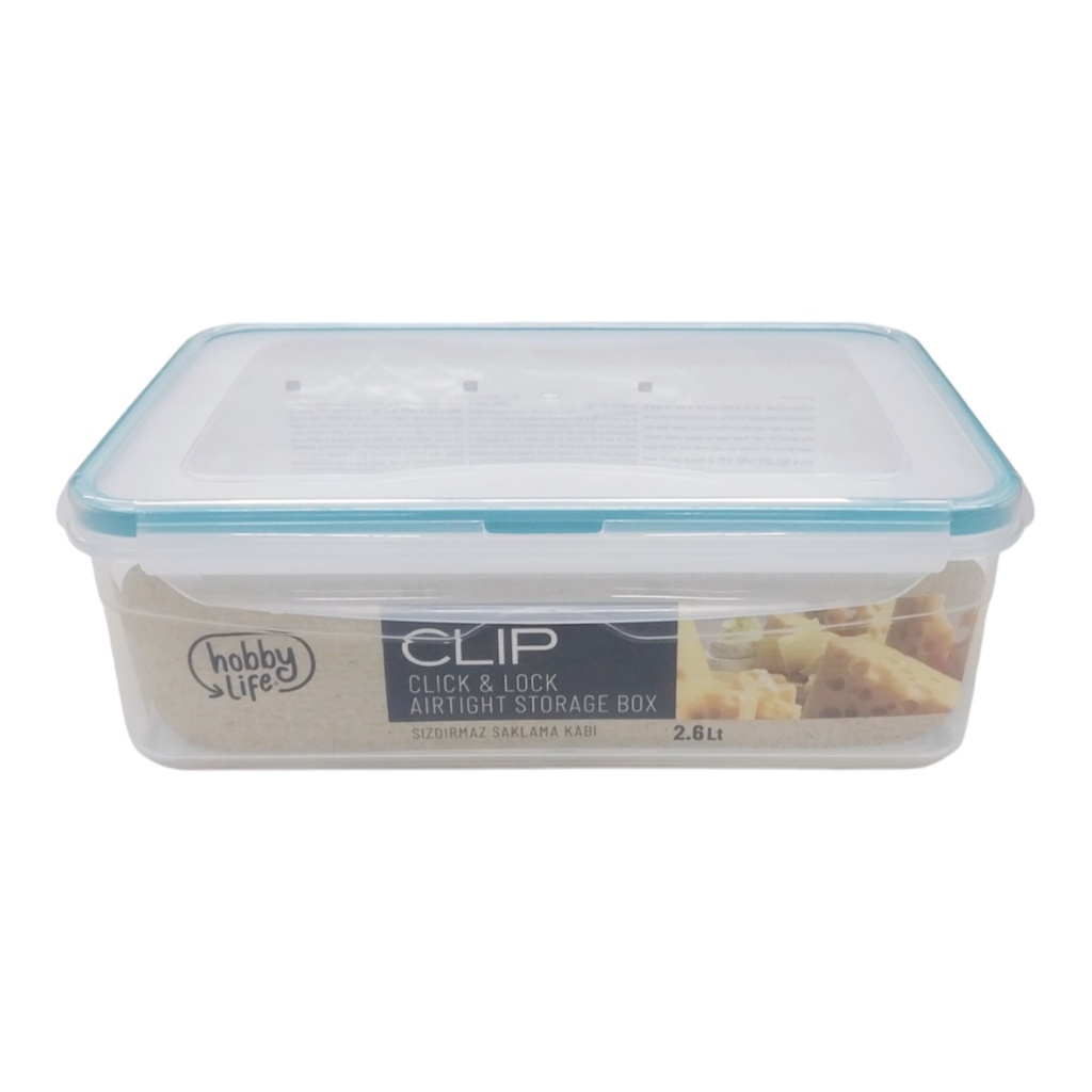 Container 2.6L 18.5X26X8.4Cm Foodsaver Box Airtight Bpa Free Hobby Life 021472