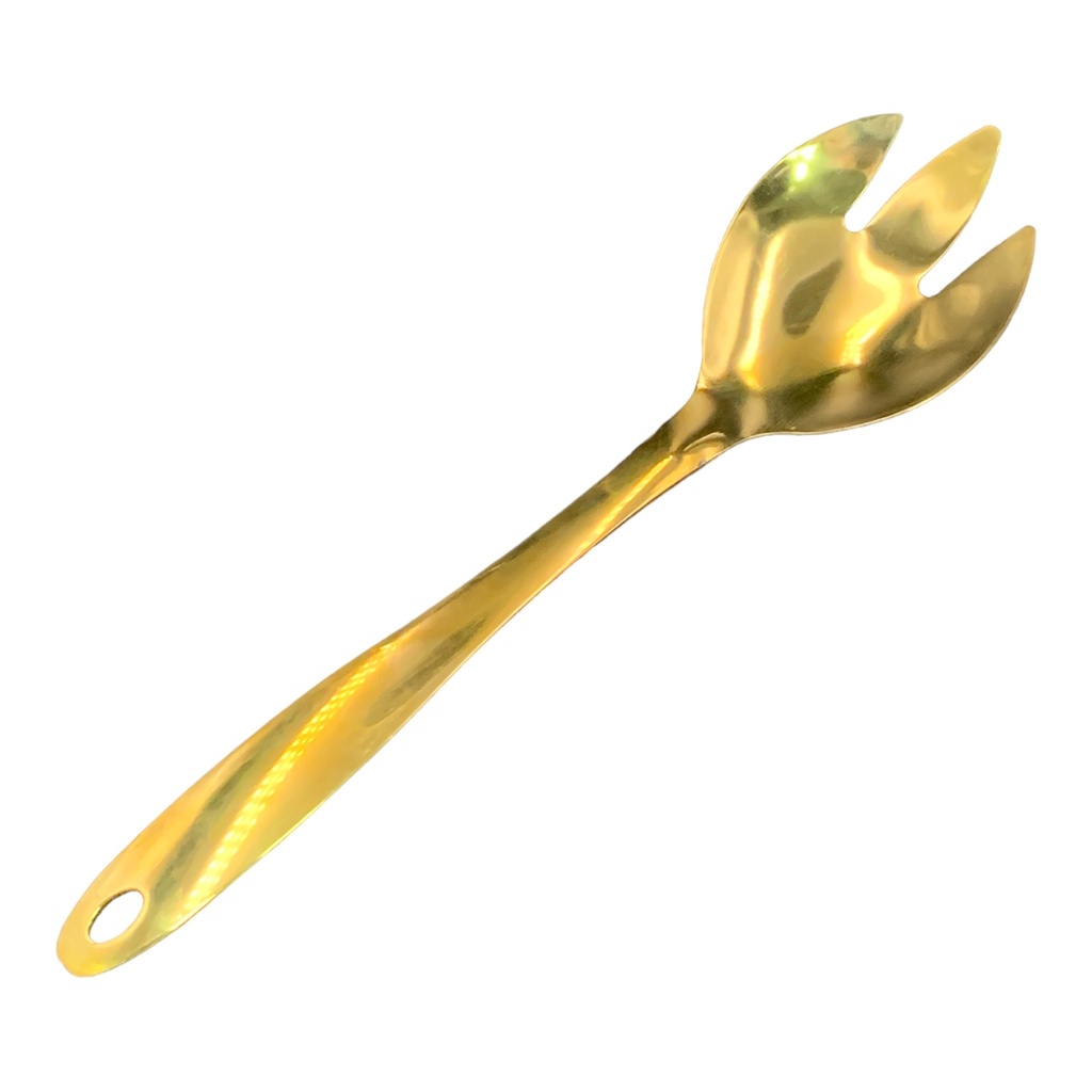 Salad Fork 26Cm Gold Stainless Steel 503-9