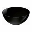 Bowl 27X8Cm 2.4L Carine Black Opal Glass Luminarc 37066