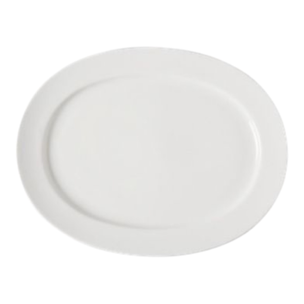 Platter 36X28Cm Polaris Porcelain Continental China Nd