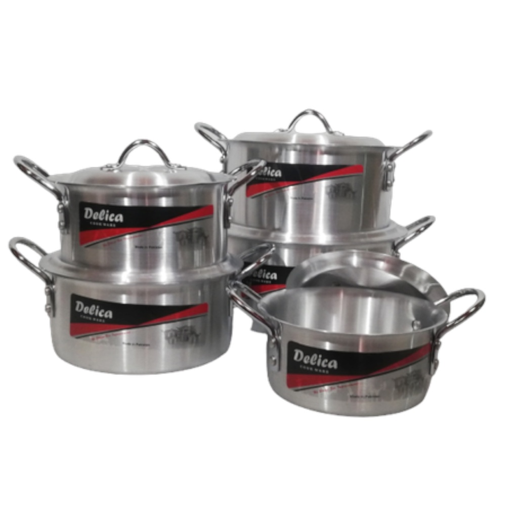 Pot Set 10Pc Prime Delica 17/19/21/23/26Cm