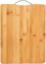 Chopping Board 40X30X1.5Cm Bamboo With Metal Handle Rvt2023-405