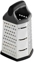 Grater 6 Sided Stainless Steel With Black Handle Rvt2023-207