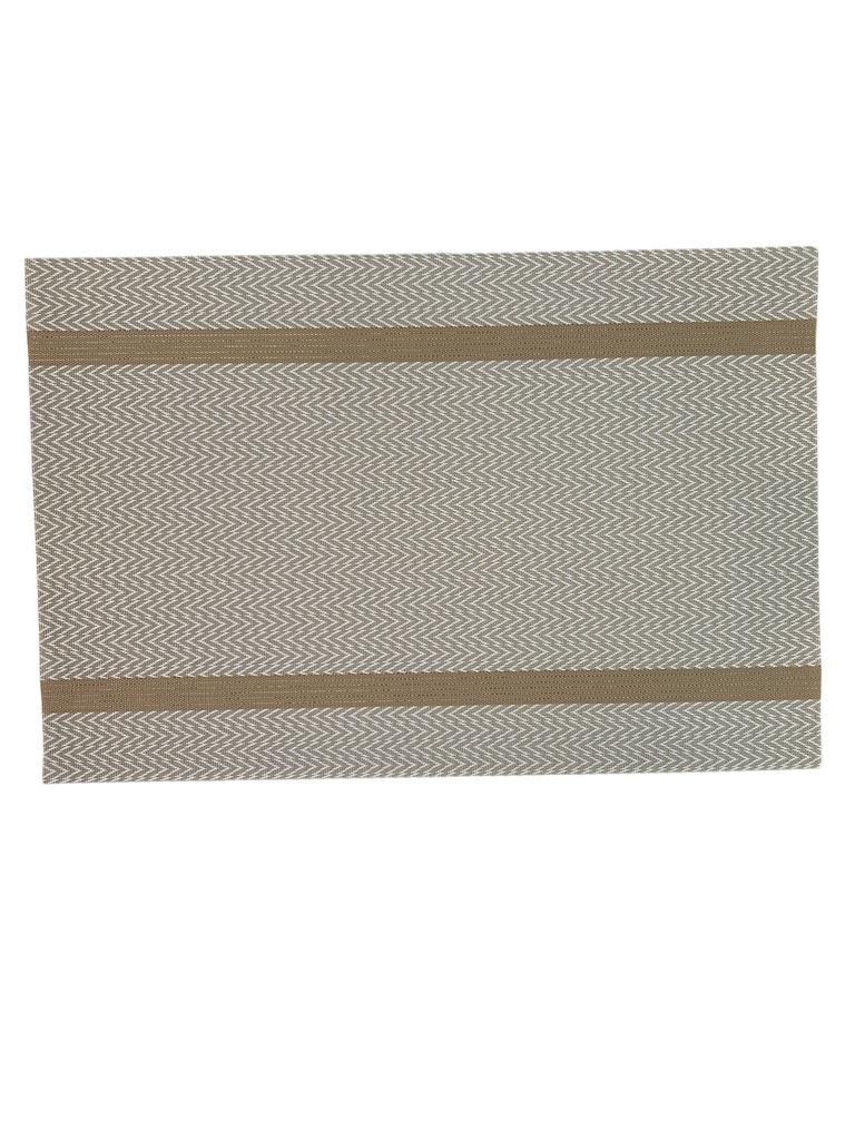 Placemat 45X30Cm Gold Lines Rvt2023-022