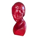 African Lady Head AC 40cm-Base