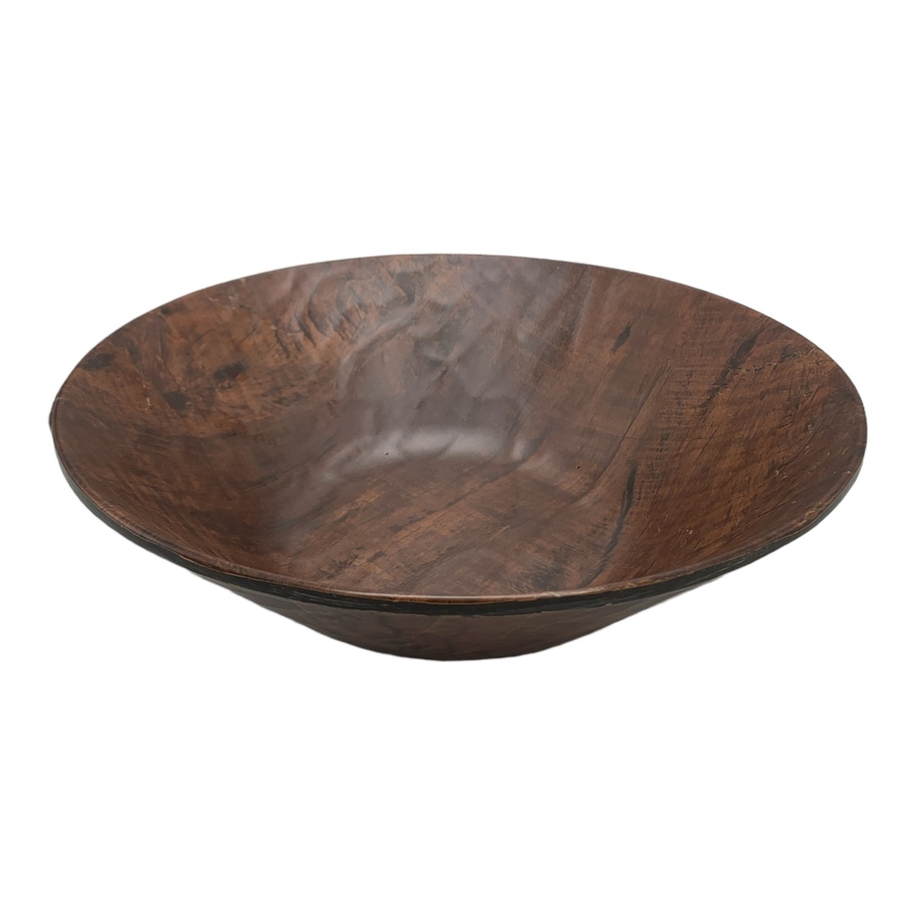 Bowl 27X7Cm Wavy Hybrid Wooden Series Hw788