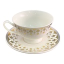 Cup & Saucer Set 12pc Designer Collection RVT2023-288