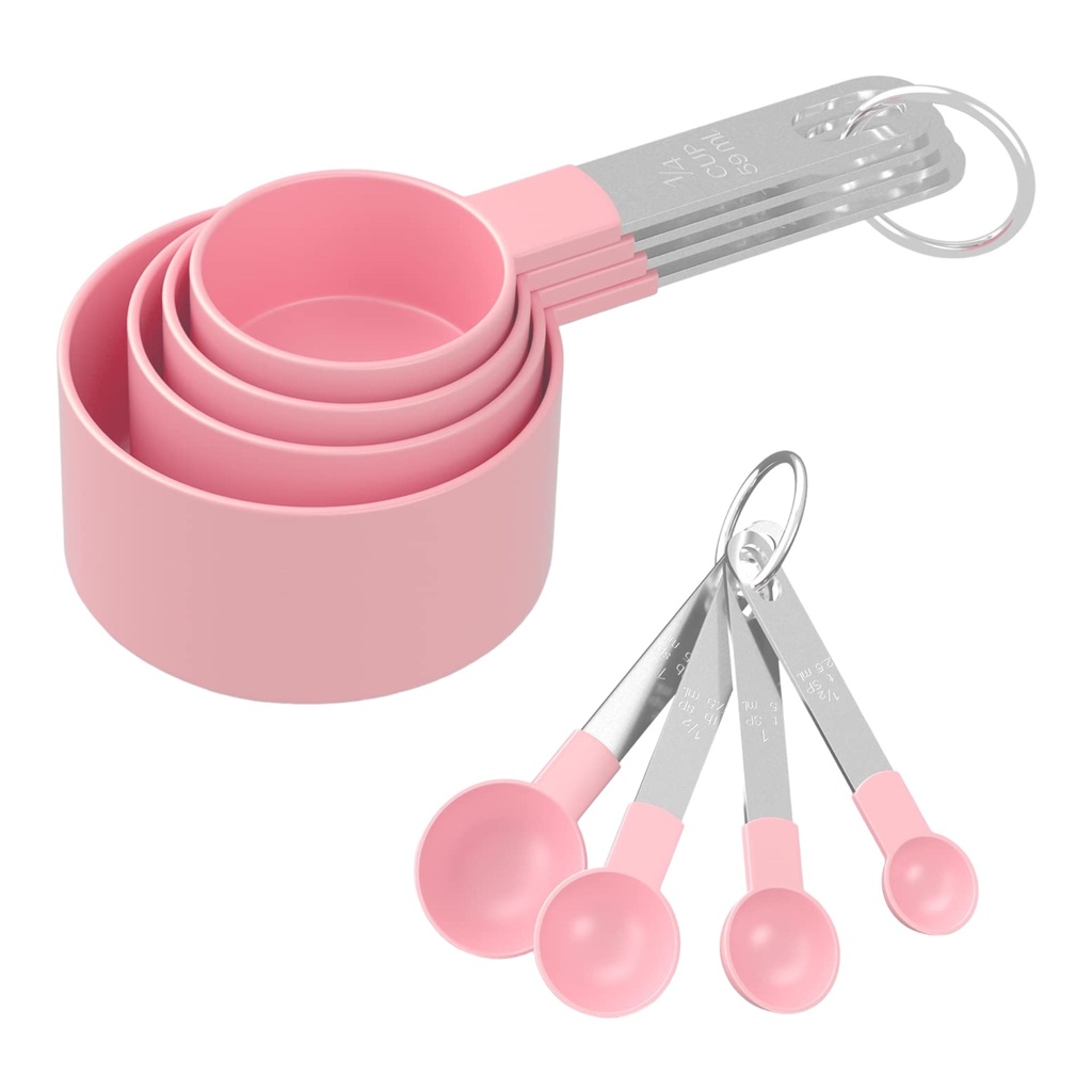 Measuring Cups And Spoon Set 8Pc 079 300045