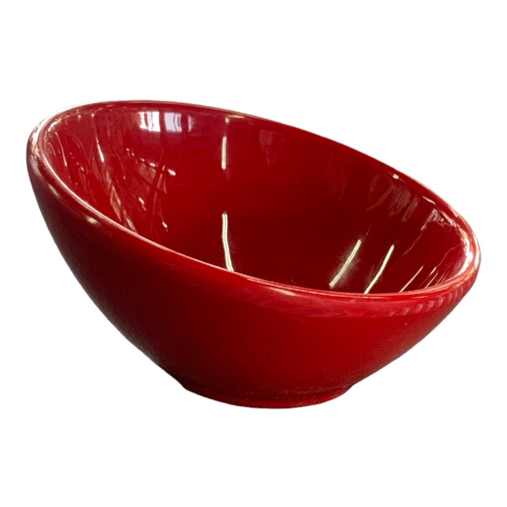 Bowl 9X4Cm Assymetric Sauce Porelin Melamine Tr517