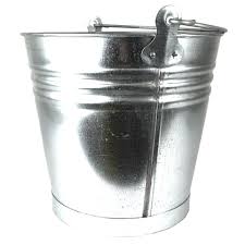 Bucket Cylinder 32X14Cm Galvanised Assorted