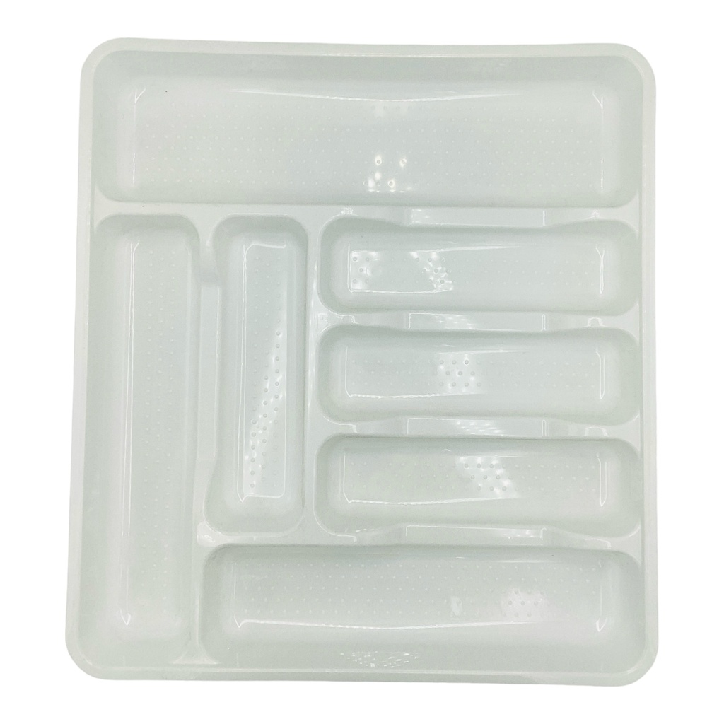 Cutlery Tray 7 Compartment 42.3X38.5X4.7Cm Colours Bpa Free Hobby Life 041188