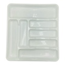 Cutlery Tray 7 Compartment 42.3X38.5X4.7Cm Colours Bpa Free Hobby Life 041188