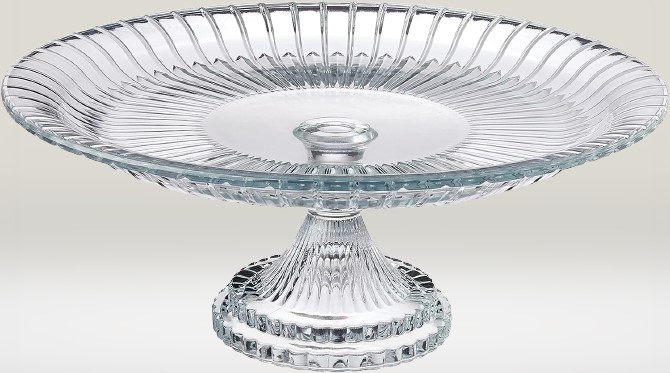 Cake Stand 32x13cm Footed Glamour 96796