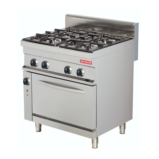 [ARI/4BG-EOC/700] 4 Burner Bas Cooker With Electric Convection Oven