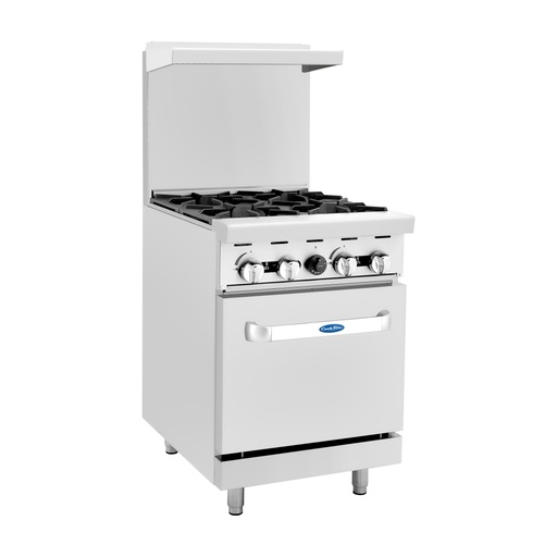 [CR/ATO-4B] 4 Burner Cooking Range With Oven